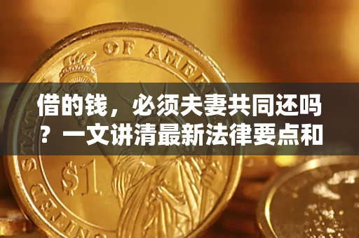 济南借的钱，必须夫妻共同还吗？一文讲清最新法律要点和避坑指南