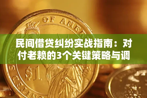 济南民间借贷纠纷实战指南：对付老赖的3个关键策略与调解盲区解析