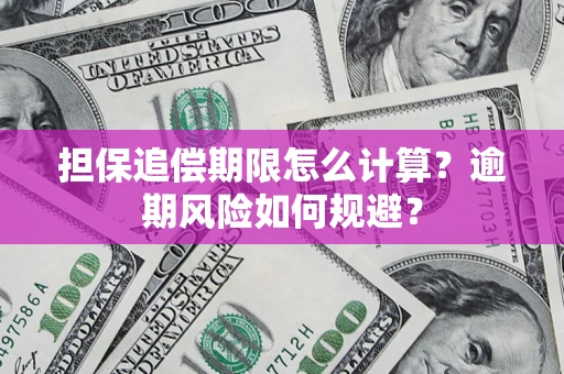 济南担保追偿期限怎么计算？逾期风险如何规避？