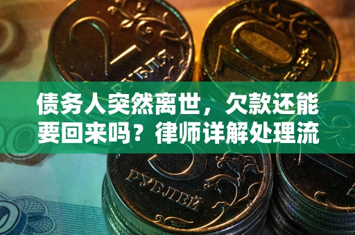 济南债务人突然离世，欠款还能要回来吗？律师详解处理流程
